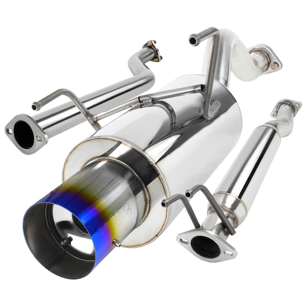 Spec-D Tuning 02-06 Acura Rsx 2.5in. Inlet N1 Style Catback Exhaust, MFCAT2-RSX02T-SD MFCAT2-RSX02T-SD - main